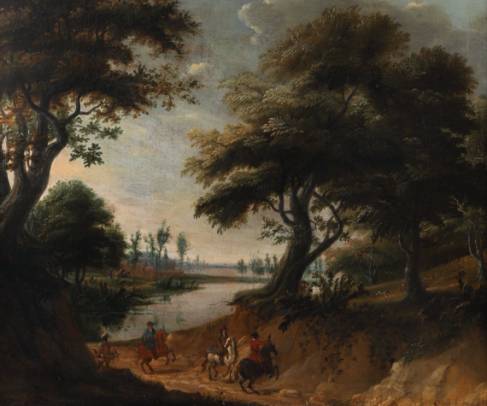 A Hawking Party by a River