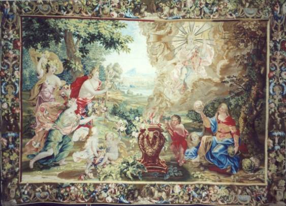 The Four Seasons Make Offerings to Apollo (from the Series of Ovid's Metamorphoses)