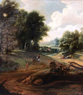 Landscape with a Horseman