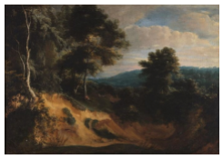 Work 1083: Resting Peasant near a Dune in a Wooded Landscape