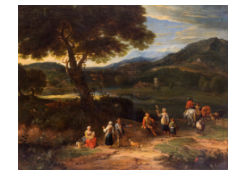 Work 1118: Peasants in a Hilly Landscape