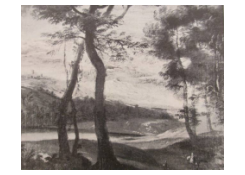 Work 500: Hilly Landscape with Town View