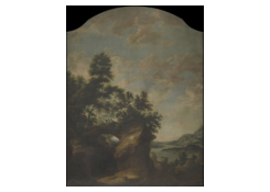 Work 5019: Landscape with Saint Benedict