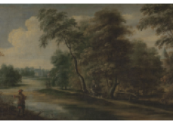 Work 5026: Landscape with Hunters