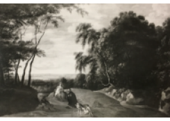 Work 5027: Landscape with the Holy Family and Saint Francis Xavier