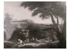 Work 5066: Large Landscape with Herd