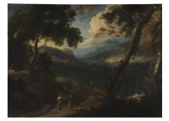 Work 5081: Landscape with a Red Sprig