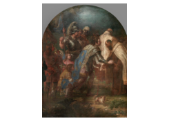 Work 5099: Saint Louis IX, King of France, Receives Pierre de Corbie