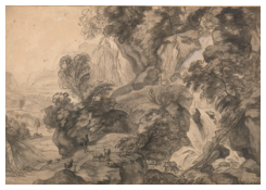 Work 5109: Mountain Landscape with a Shepherd and his Flock