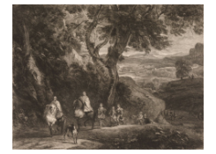 Work 5117: Landscape with Rudolf of Habsburg and the Priest