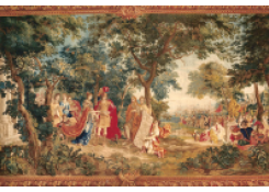 Work 5127: Dido Showing the Map of Carthage to Aeneas (from the Series of Dido and Aeneas)