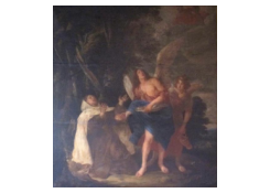 Work 5150: Saint Angelus Fed by Two Angels in the Desert
