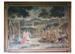 tapestries CB:5159 The Shepherds Bring an Offering for Celadon&#039;s Soul&#039;s Peace (from The Story of Celadon and Astraea)