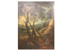 Work 5167: Landscape with Figures