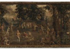 Work 5209: The Ball Game (from the Series Folk Life after Teniers)