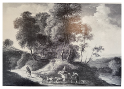 Work 5212: A Landscape with Goats and Figures in the Foreground