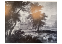 Work 5223: Landscape with Figures and Cattle