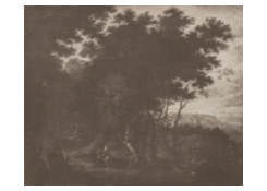 Work 5247: Wooded Landscape with Figures