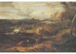 Work 5259: A Montainous Landscape with Diana and her Maidens