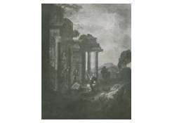 Work 5269: Pelgrims Visit a Ruined Temple