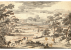 Work 5236: Landscape. Shepherds and Cows