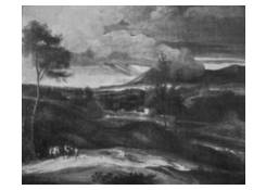 Italianate Landscape with two Donkeys and their Driver