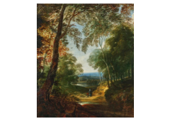 Work 5240: Forest Landscape with Wanderers