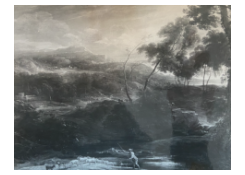 Work 5232: Montainous Landscape with a Shepherd and his Flock Crossing a Ford