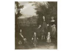 Work 6766: Portrait of a Family in a Park