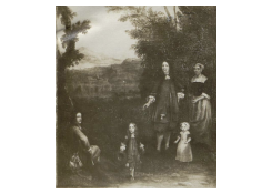 Work 6766: Portrait of a Family in a Park