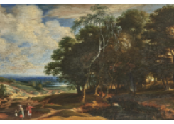 Work 939: Forest Landscape in Dunes