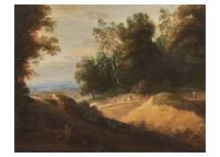 Work 795: Landscape with Peasants returning from Market