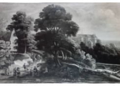 Work 810: Landscape with Castle
